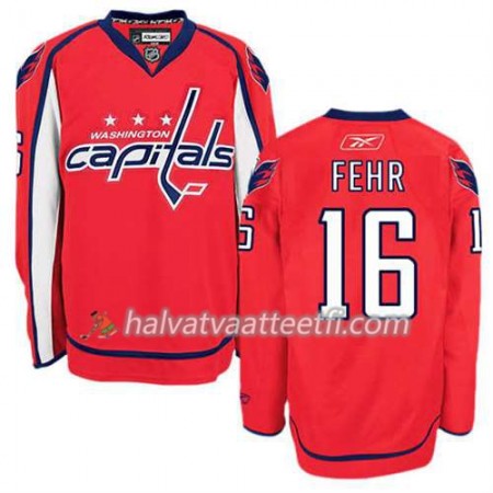 Reebok Miesten NHL Washington Capitals Pelipaita Eric Fehr #16 Koti Valkoinen
