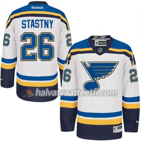 Reebok Miesten NHL St. Louis Blues Pelipaita Paul Stastny #26 Vieras Valkoinen