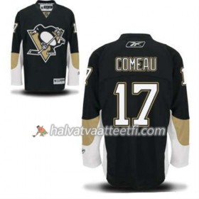 Reebok Miesten NHL Pittsburgh Penguins Pelipaita Blake Comeau 17 Musta Koti