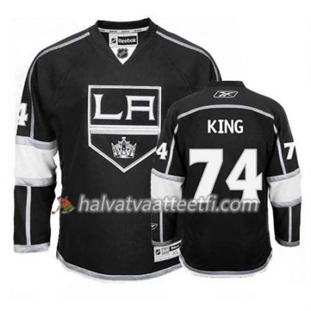 Reebok Miesten NHL Los Angeles Kings Pelipaita Dwight King #74 Koti Musta Reebok Miesten NHL Los Angeles Kings Pelipaita Dwight King #74 Koti Musta