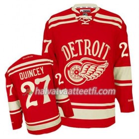 Reebok Miesten NHL Detroit Red Wings Pelipaita Kyle Quincey #27 2014 Winter Classic Punainen