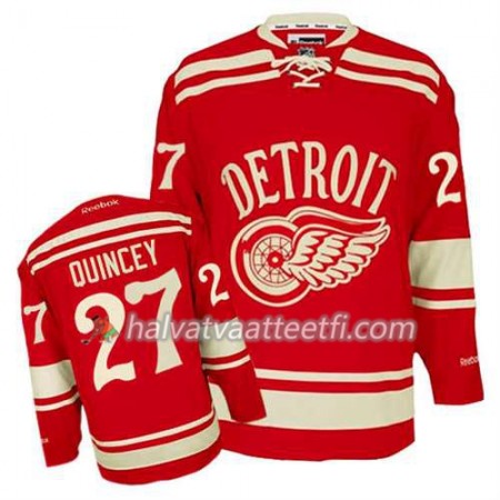 Reebok Miesten NHL Detroit Red Wings Pelipaita Kyle Quincey #27 2014 Winter Classic Punainen