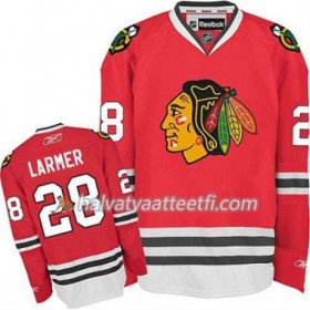 Reebok Naisten NHL Chicago Blackhawks Pelipaita Steve Larmer 28 Punainen Koti