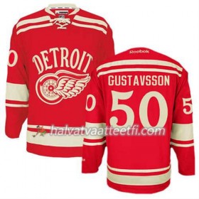 Reebok Miesten NHL Detroit Red Wings Pelipaita Jonas Gustavsson #50 2014 Winter Classic Punainen