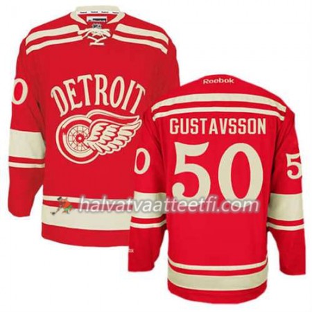 Reebok Miesten NHL Detroit Red Wings Pelipaita Jonas Gustavsson #50 2014 Winter Classic Punainen