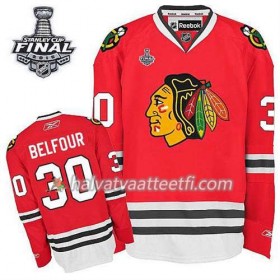 Reebok Miesten NHL Chicago Blackhawks Pelipaita Duncan Keith #30 Koti Punainen 2015 Stanley Cup
