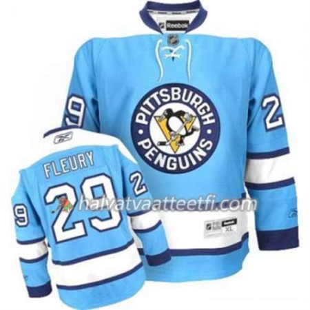 Reebok Miesten NHL Pittsburgh Penguins Pelipaita Marc-Andre Fleury 29 Sininen Kolmas Reebok Miesten NHL Pittsburgh Penguins Pelipaita Marc-Andre Fleury 29 Sininen Kolmas