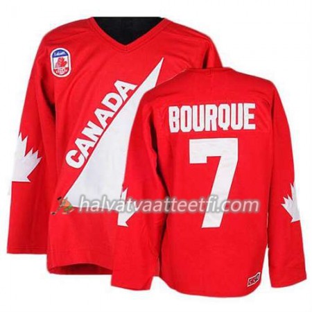 Lasten NHL Premier Olympic-Canada Team Pelipaita Ray Bourque #7 Punainen Paita Lasten NHL Premier Olympic-Canada Team Pelipaita Ray Bourque #7 Punainen Paita
