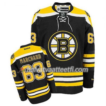 Reebok Miesten NHL Boston Bruins Pelipaita Brad Marchand #63 Koti Musta Reebok Miesten NHL Boston Bruins Pelipaita Brad Marchand #63 Koti Musta