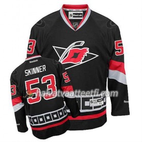 Reebok Miesten NHL Carolina Hurricanes Pelipaita Jeff Skinner #53 Kolmas Musta