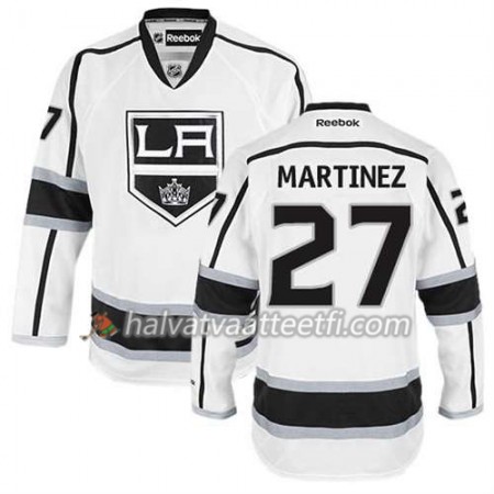 Reebok Miesten NHL Los Angeles Kings Pelipaita Alec Martinez #27 Vieras Valkoinen Reebok Miesten NHL Los Angeles Kings Pelipaita Alec Martinez #27 Vieras Valkoinen