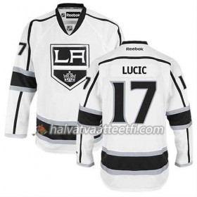 Reebok Miesten NHL Los Angeles Kings Pelipaita Milan Lucic #17 Vieras Valkoinen