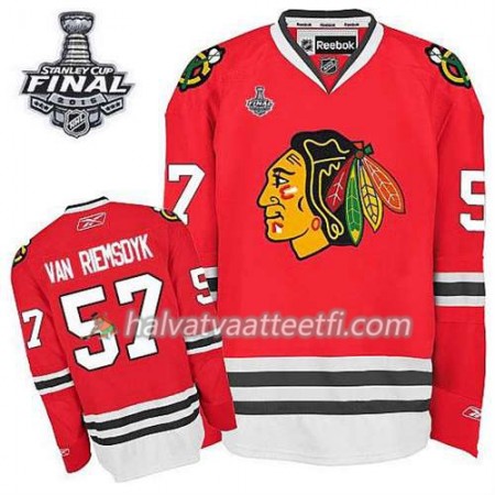 Reebok Miesten NHL Chicago Blackhawks Pelipaita Trevor Van Riemsdyk #57 Koti Punainen 2015 Stanley Cup Reebok Miesten NHL Chicago Blackhawks Pelipaita Trevor Van Riemsdyk #57 Koti Punainen 2015 Stanley Cup