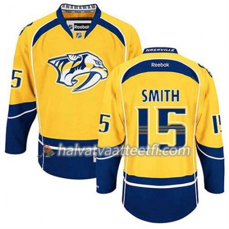 Reebok Miesten NHL Nashville Predators Pelipaita Craig Smith #15 Koti Kulta