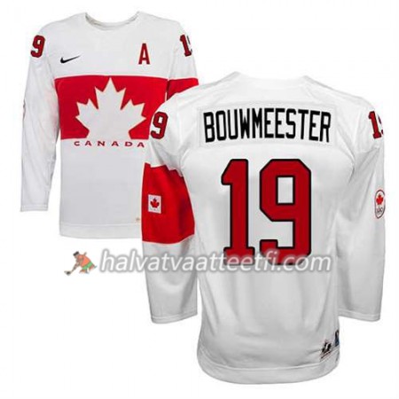 Reebok Miesten NHL Premier Olympic-Canada Team Pelipaita Jay Bouwmeester #19 Koti Valkoinen Paita Reebok Miesten NHL Premier Olympic-Canada Team Pelipaita Jay Bouwmeester #19 Koti Valkoinen Paita