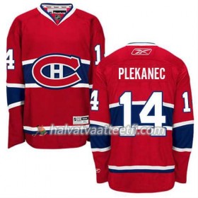 Reebok Miesten NHL Montreal Canadiens Pelipaita Tomas Plekanec #14 Koti Punainen