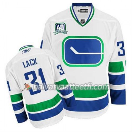 Reebok Miesten NHL Vancouver Canucks Pelipaita Eddie Lack #31 Kolmas Valkoinen Reebok Miesten NHL Vancouver Canucks Pelipaita Eddie Lack #31 Kolmas Valkoinen