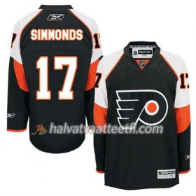 Reebok Miesten NHL Philadelphia Flyers Pelipaita Wayne Simmonds #17 Kolmas Musta