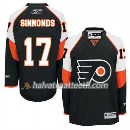Reebok Miesten NHL Philadelphia Flyers Pelipaita Wayne Simmonds #17 Kolmas Musta