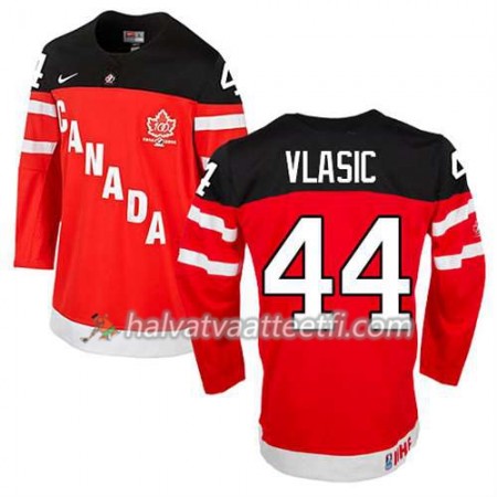 Reebok Miesten NHL Premier Olympic-Canada Team Pelipaita Marc-Edouard Vlasic #44 100th Anniversary Punainen Paita Reebok Miesten NHL Premier Olympic-Canada Team Pelipaita Marc-Edouard Vlasic #44 100th Anniversary Punainen Paita