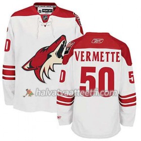 Reebok Miesten NHL Phoenix Coyotes Antoine Vermette 50 Valkoinen Vieras