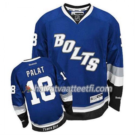 Reebok Miesten NHL Tampa Bay Lightning Pelipaita Ondrej Palat #18 Kolmas Sininen Reebok Miesten NHL Tampa Bay Lightning Pelipaita Ondrej Palat #18 Kolmas Sininen