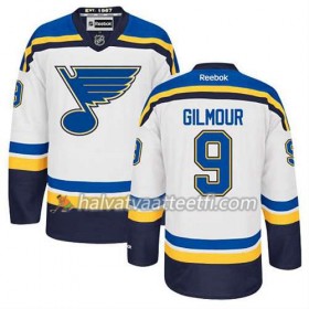 Reebok Miesten NHL St. Louis Blues Pelipaita Doug Gilmour #9 Vieras Valkoinen