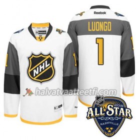2016 All Star NHL Premier-Florida Panthers Pelipaita Roberto Luongo #1 Valkoinen Paita
