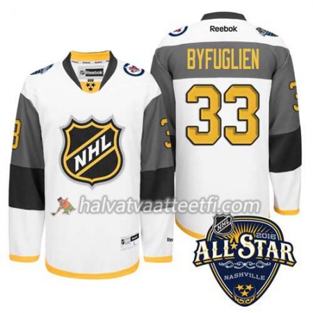 2016 All Star NHL Premier-Winnipeg Jets Pelipaita Dustin Byfuglien #33 Valkoinen Paita 2016 All Star NHL Premier-Winnipeg Jets Pelipaita Dustin Byfuglien #33 Valkoinen Paita