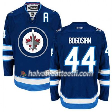 Reebok Miesten NHL Winnipeg Jets Pelipaita Zach Bogosian #44 Koti Sininen