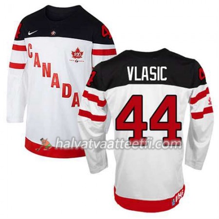 Reebok Miesten NHL Premier Olympic-Canada Team Pelipaita Marc-Edouard Vlasic #44 100th Anniversary Valkoinen Paita Reebok Miesten NHL Premier Olympic-Canada Team Pelipaita Marc-Edouard Vlasic #44 100th Anniversary Valkoinen Paita