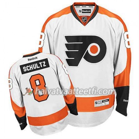 Reebok Miesten NHL Philadelphia Flyers Pelipaita Dave Schultz #8 Vieras Valkoinen