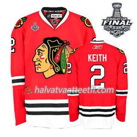Reebok Naisten NHL Chicago Blackhawks Pelipaita Duncan Keith #2 Koti Punainen 2015 Stanley Cup Reebok Naisten NHL Chicago Blackhawks Pelipaita Duncan Keith #2 Koti Punainen 2015 Stanley Cup
