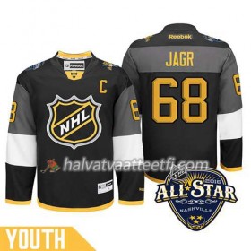 Lasten NHL 2016 All Star Captain-Florida Panthers Pelipaita Jaromir Jagr #68 Musta Paita