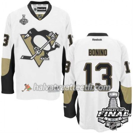 Reebok NHL Pittsburgh Penguins Pelipaita Nick Bonino #13 Valkoinen Vieras 2016 Stanley Cup Reebok NHL Pittsburgh Penguins Pelipaita Nick Bonino #13 Valkoinen Vieras 2016 Stanley Cup