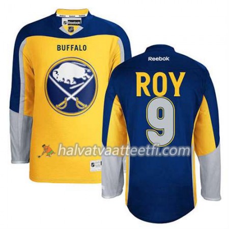 Reebok Miesten NHL Buffalo Sabres Pelipaita Derek Roy #9 Uusi Kolmas Kulta Reebok Miesten NHL Buffalo Sabres Pelipaita Derek Roy #9 Uusi Kolmas Kulta