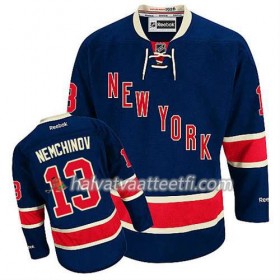 Reebok Miesten NHL New York Rangers Pelipaita Sergei Nemchinov #13 Kolmas Sininen