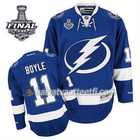 Reebok Miesten NHL Tampa Bay Lightning Pelipaita Brent Seabrook #11 Koti Sininen 2015 Stanley Cup