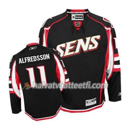 Reebok Miesten NHL Ottawa Senators Pelipaita Daniel Alfredsson #11 Kolmas Musta