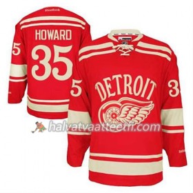 Reebok Miesten NHL Detroit Red Wings Pelipaita Jimmy Howard #35 2014 Winter Classic Punainen
