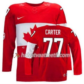 Reebok Naisten NHL Premier Olympic-Canada Team Pelipaita Jeff Carter #77 Vieras Punainen Paita