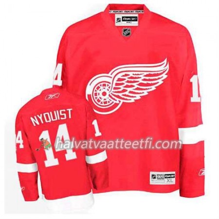 Reebok Miesten NHL Detroit Red Wings Pelipaita Gustav Nyquist #14 Koti Punainen