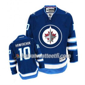 Reebok Miesten NHL Winnipeg Jets Pelipaita Dale Hawerchuk #10 Koti Sininen