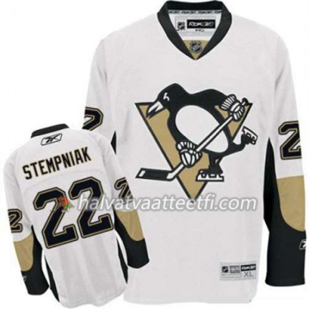 Reebok Miesten NHL Pittsburgh Penguins Pelipaita Lee Stempniak 22 Valkoinen Vieras