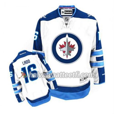 Reebok Miesten NHL Winnipeg Jets Pelipaita Andrew Ladd #16 Vieras Valkoinen Reebok Miesten NHL Winnipeg Jets Pelipaita Andrew Ladd #16 Vieras Valkoinen