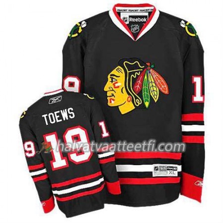 Reebok Miesten NHL Chicago Blackhawks Pelipaita Jonathan Toews #19 Kolmas Musta Reebok Miesten NHL Chicago Blackhawks Pelipaita Jonathan Toews #19 Kolmas Musta