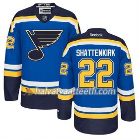 Reebok Miesten NHL St. Louis Blues Pelipaita Kevin Shattenkirk #22 Koti Sininen