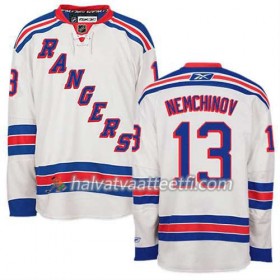 Reebok Miesten NHL New York Rangers Pelipaita Sergei Nemchinov #13 Vieras Valkoinen