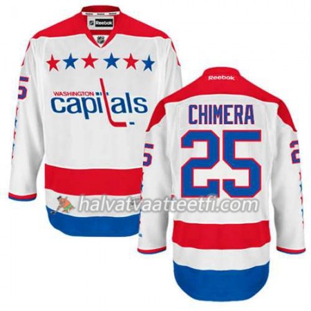 Reebok Miesten NHL Washington Capitals Pelipaita Jason Chimera #25 Kolmas Valkoinen