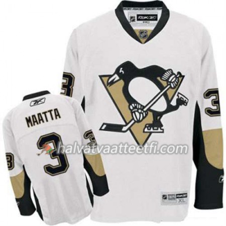 Reebok Miesten NHL Pittsburgh Penguins Pelipaita Olli Maatta 3 Valkoinen Vieras Reebok Miesten NHL Pittsburgh Penguins Pelipaita Olli Maatta 3 Valkoinen Vieras